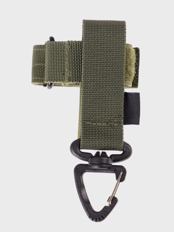 DOMINATOR URBAN COMBAT Uchwyt Na Rękawice NA LINĘ Do Pasa MOLLE OLIWKOWY