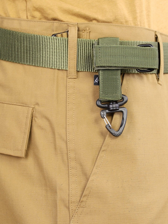 DOMINATOR URBAN COMBAT Uchwyt Na Rękawice NA LINĘ Do Pasa MOLLE OLIWKOWY