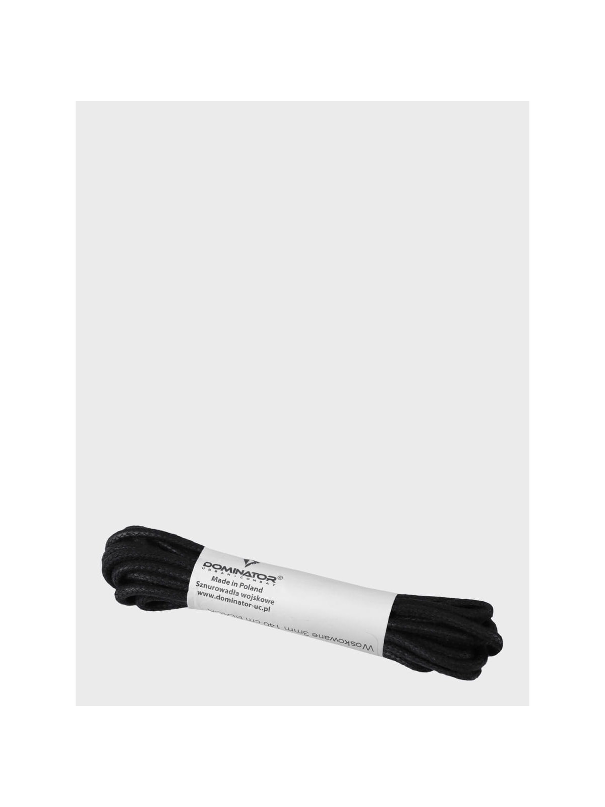 DOMINATOR URBAN COMBAT SZNUROWADŁA SZNURÓWKI DO BUTÓW WOSKOWANE 3mm CZARNE 220