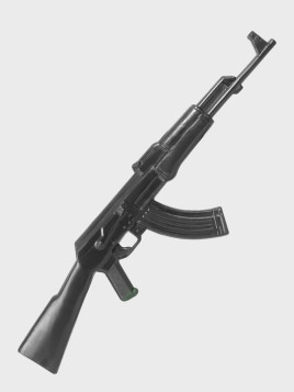 DOMINATOR URBAN COMBAT ATRAPA Karabinu AK-47 KAŁASZNIKOW GUMOWA czarna