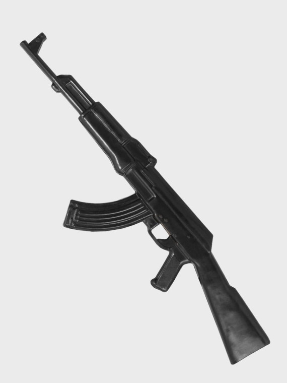 DOMINATOR URBAN COMBAT ATRAPA Karabinu AK-47 KAŁASZNIKOW GUMOWA czarna