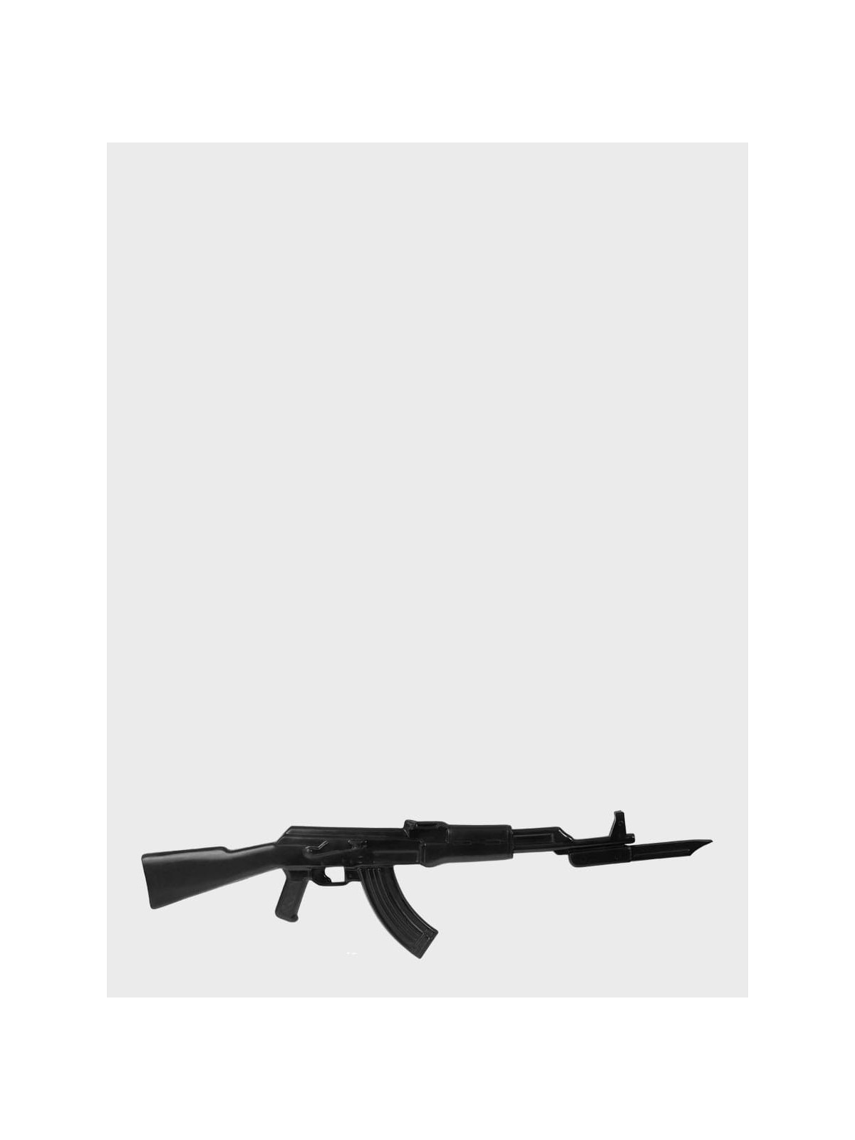 DOMINATOR URBAN COMBAT ATRAPA Karabinu AK-47 KAŁASZNIKOW + BAGNET GUMOWA czarna