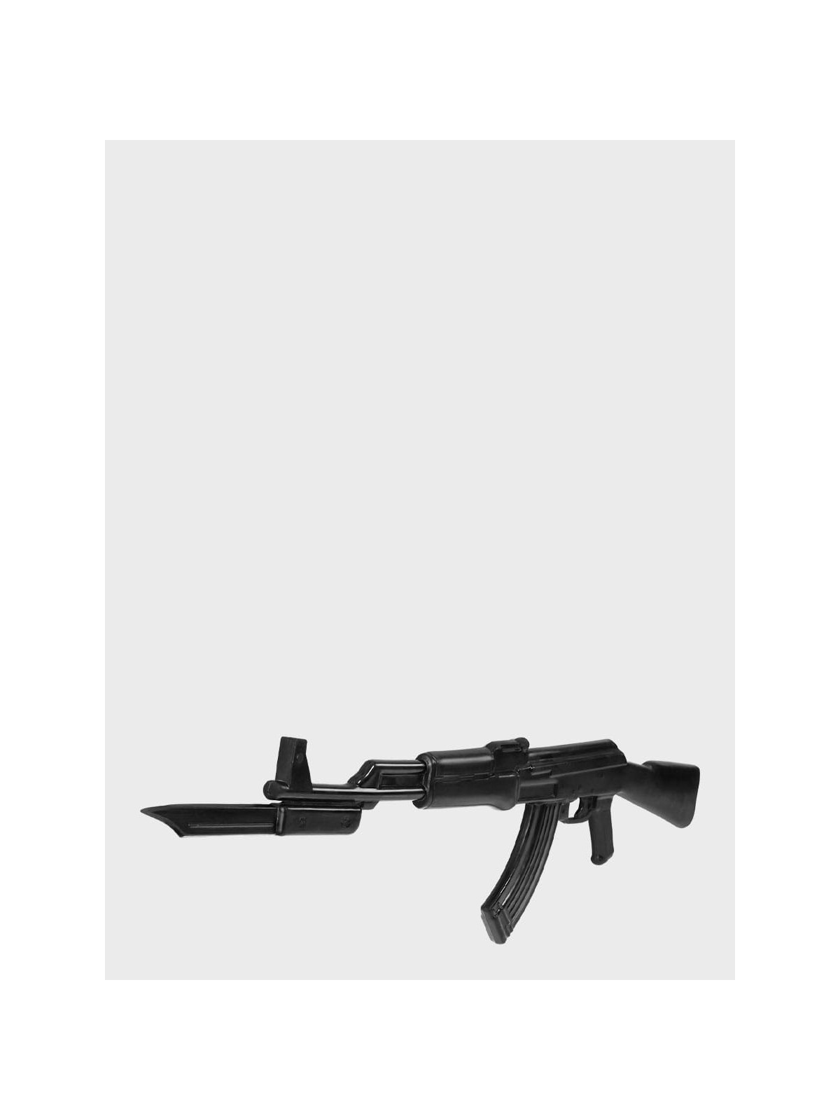 DOMINATOR URBAN COMBAT ATRAPA Karabinu AK-47 KAŁASZNIKOW + BAGNET GUMOWA czarna