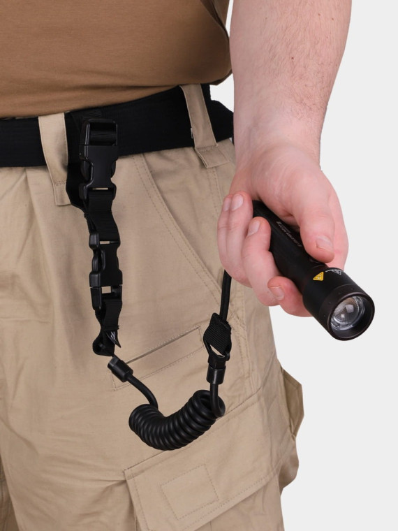 DOMINATOR URBAN COMBAT ZAWIESZENIE DO BRONI Broni GEN.II SMYCZ LINKA ZABEZPIECZAJĄCA CZARNE