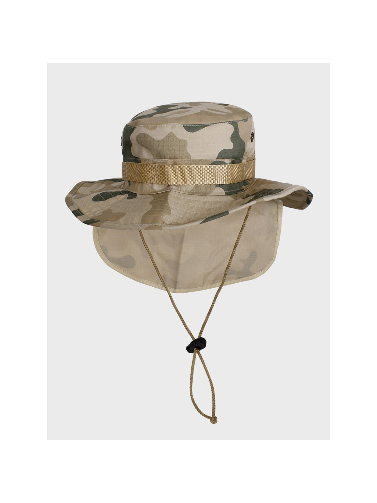 DOMINATOR URBAN COMBAT Kapelusz wojskowy z nakarczkiem Rip-Stop WZ.93 Pustynny XL