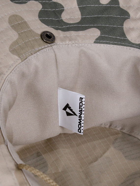 DOMINATOR URBAN COMBAT Kapelusz wojskowy z nakarczkiem Rip-Stop WZ.93 Pustynny XL