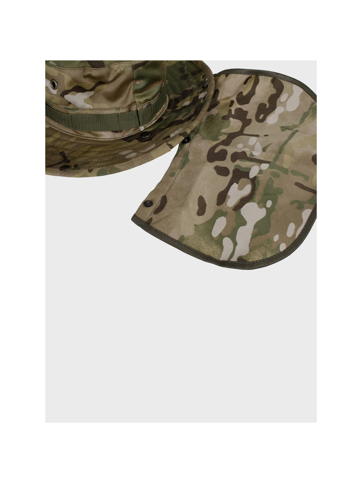 DOMINATOR URBAN COMBAT Kapelusz wojskowy z nakarczkiem At-Camo XL