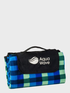 AQUAWAVE KOC PIKNIKOWY TURYSTYCZNY Z IZOLACJĄ 130x150 cm niebieski