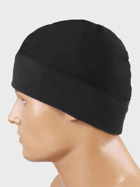 DOMINATOR URBAN COMBAT CZAPKA ZIMOWA POLAROWA DWUWARSTWOWA CZARNA XL