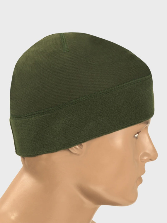 DOMINATOR URBAN COMBAT CZAPKA ZIMOWA POLAROWA DWUWARSTWOWA OLIWKOWA XL
