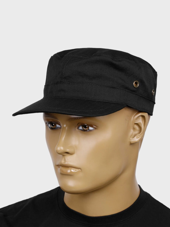 DOMINATOR URBAN COMBAT CZAPKA POLOWA Z REGULACJĄ PATROLÓWKA Rip-Stop CZARNA XXL