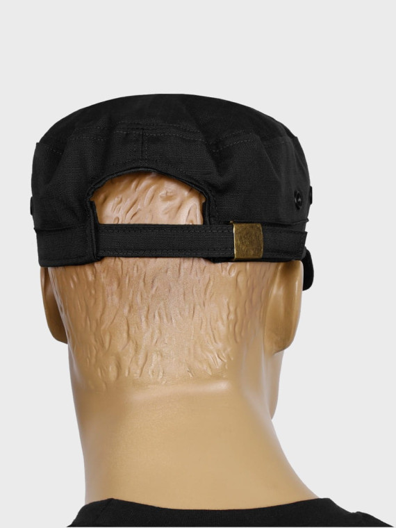 DOMINATOR URBAN COMBAT CZAPKA POLOWA Z REGULACJĄ PATROLÓWKA Rip-Stop CZARNA XXL
