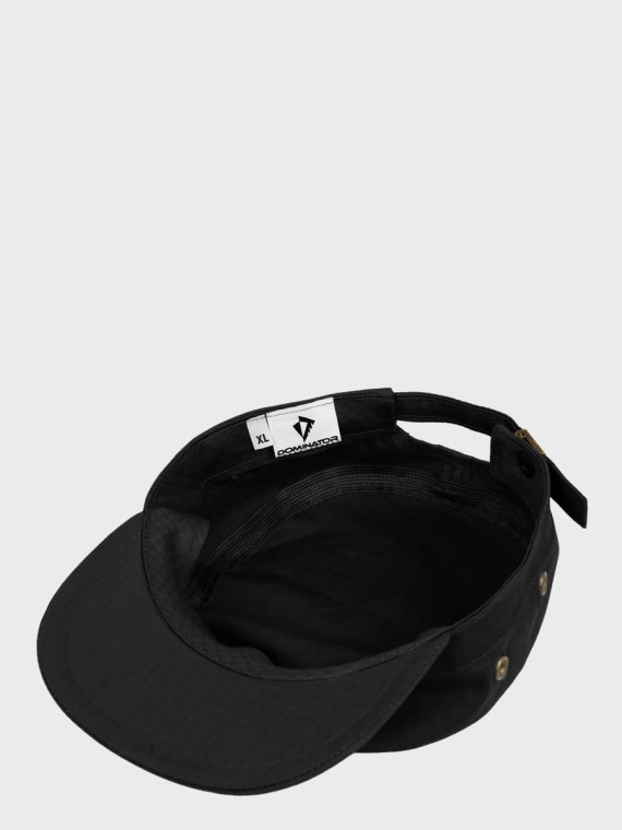 DOMINATOR URBAN COMBAT CZAPKA POLOWA Z REGULACJĄ PATROLÓWKA Rip-Stop CZARNA XXL