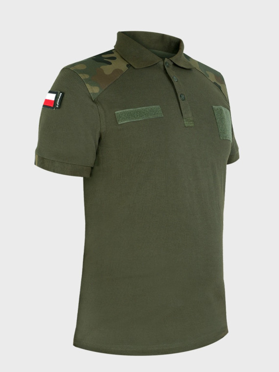 DOMINATOR URBAN COMBAT KOSZULKA POLO MĘSKA WOJSKOWA OLIWKOWA / WZ93 XXL