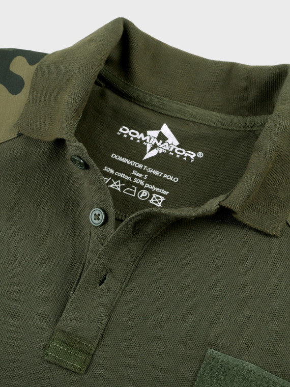 DOMINATOR URBAN COMBAT KOSZULKA POLO MĘSKA WOJSKOWA OLIWKOWA / WZ93 XXL