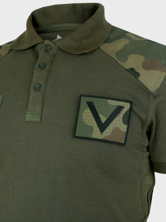 DOMINATOR URBAN COMBAT KOSZULKA POLO MĘSKA WOJSKOWA OLIWKOWA / WZ93 XXL