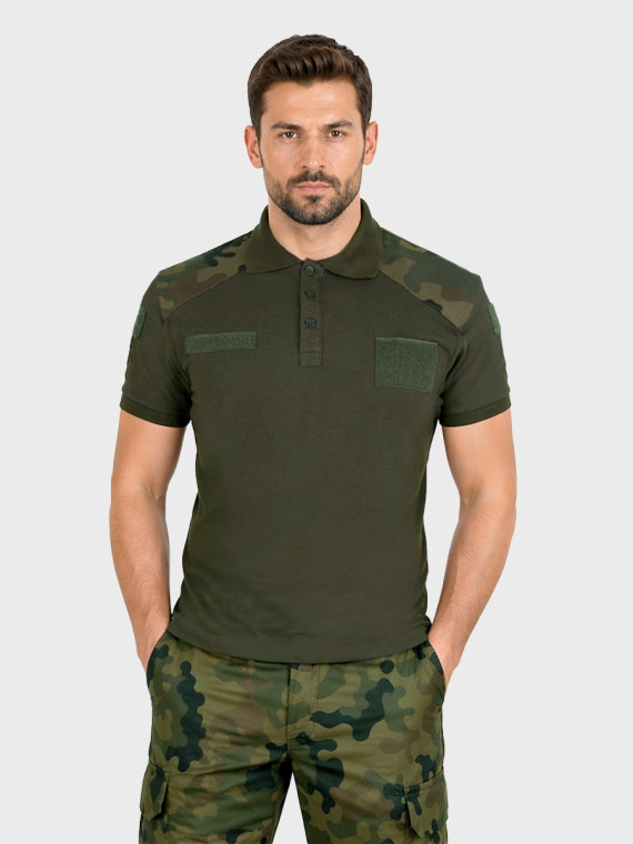 DOMINATOR URBAN COMBAT KOSZULKA POLO MĘSKA WOJSKOWA OLIWKOWA / WZ93 XXL