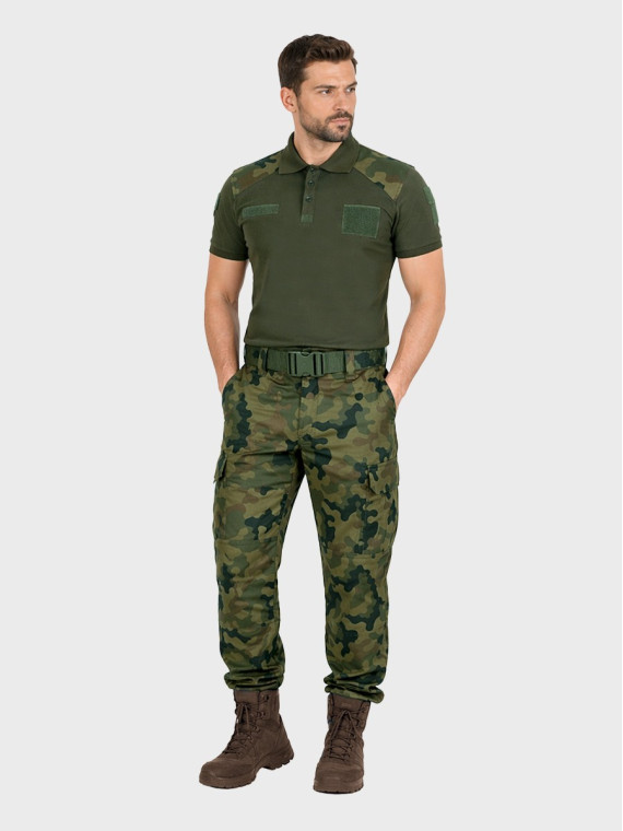 DOMINATOR URBAN COMBAT KOSZULKA POLO MĘSKA WOJSKOWA OLIWKOWA / WZ93 XXL