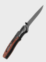 DOMINATOR URBAN COMBAT NÓŻ SKŁADANY SCYZORYK SPRĘŻYNOWY DREWNO