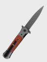 DOMINATOR URBAN COMBAT NÓŻ SKŁADANY SPRĘŻYNOWY SZTYLET DREWNO