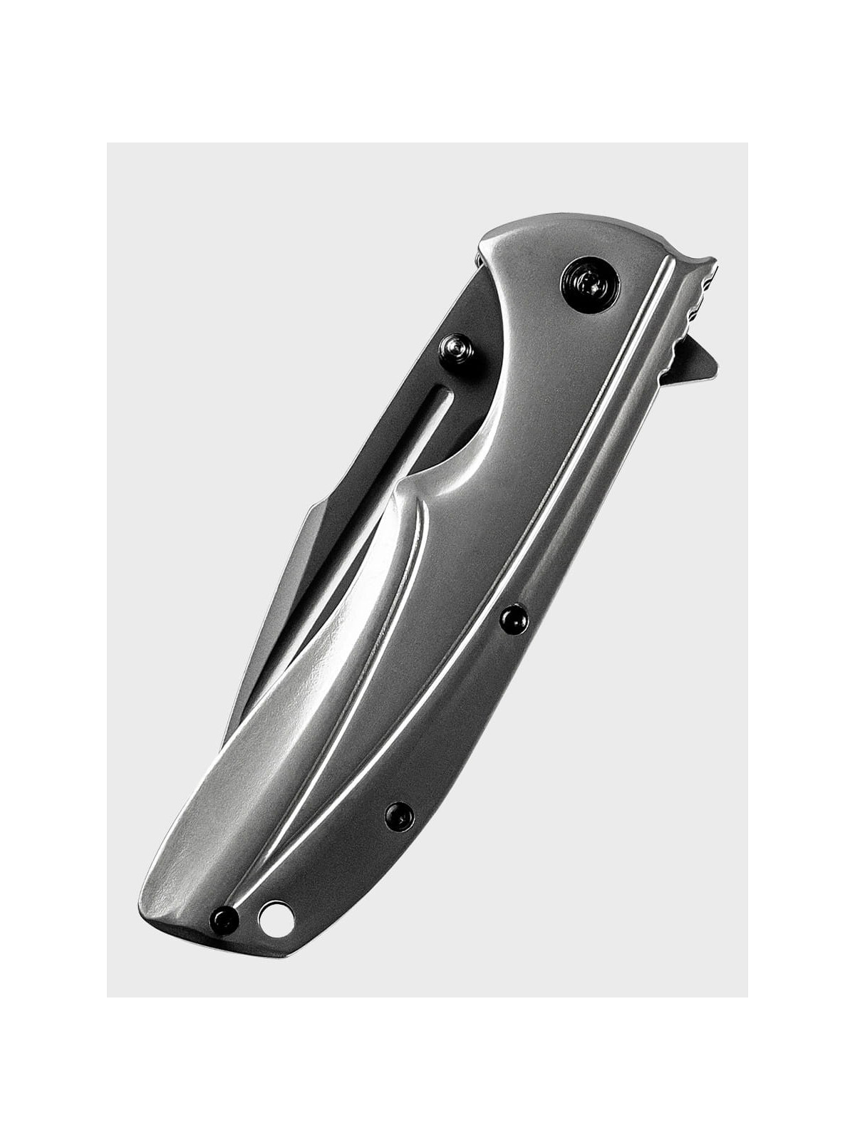 DOMINATOR URBAN COMBAT NÓŻ SKŁADANY TYTANOWY SILVER BLADE
