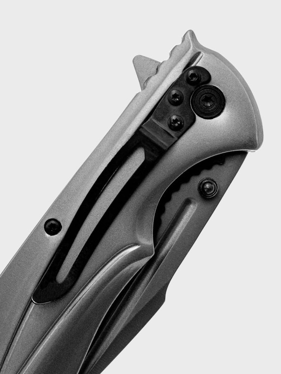 DOMINATOR URBAN COMBAT NÓŻ SKŁADANY TYTANOWY SILVER BLADE