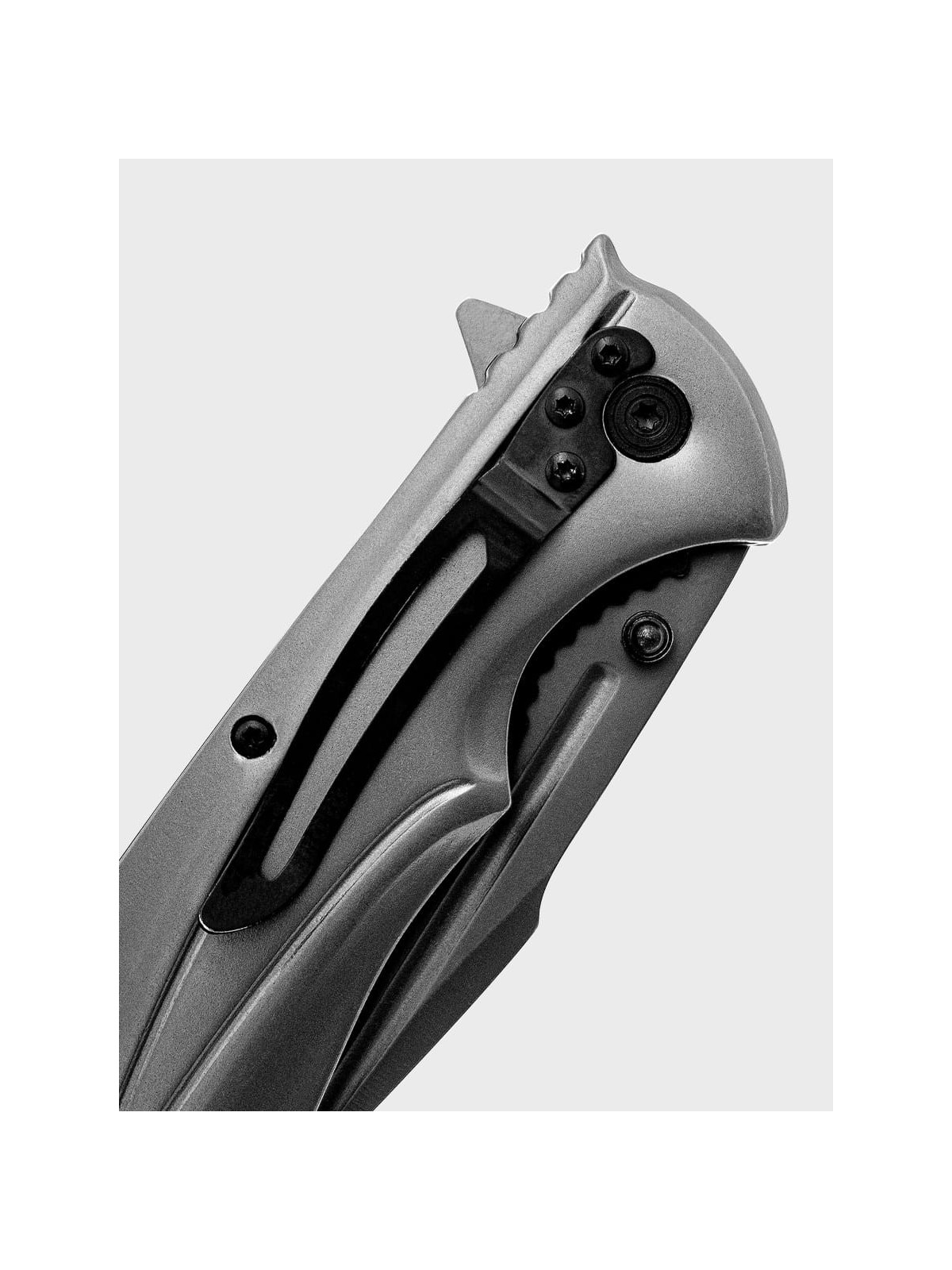 DOMINATOR URBAN COMBAT NÓŻ SKŁADANY TYTANOWY SILVER BLADE