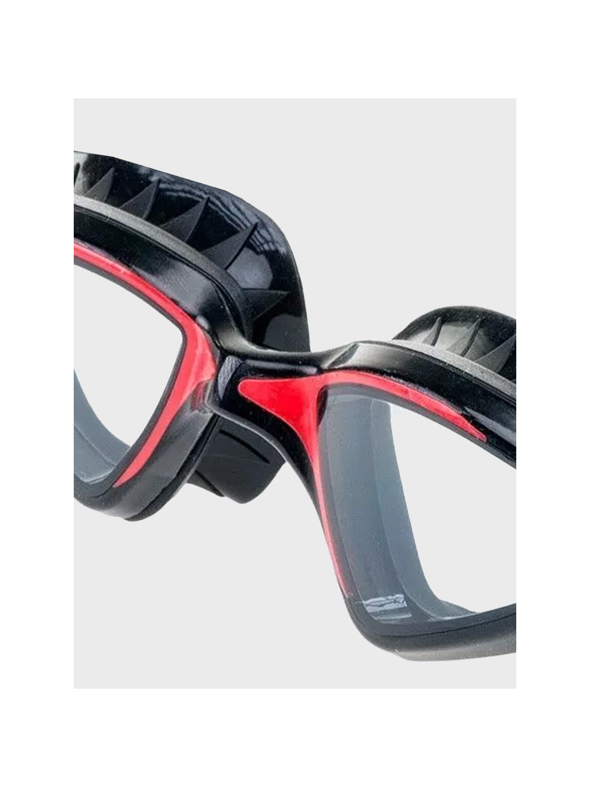 AQUAWAVE OKULARY DO PŁYWANIA VIPER CZARNO/CZERWONE