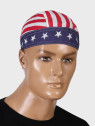 FOSTEX GARMENTS Chusta bandana bandama czapka Headwrap red/white striper