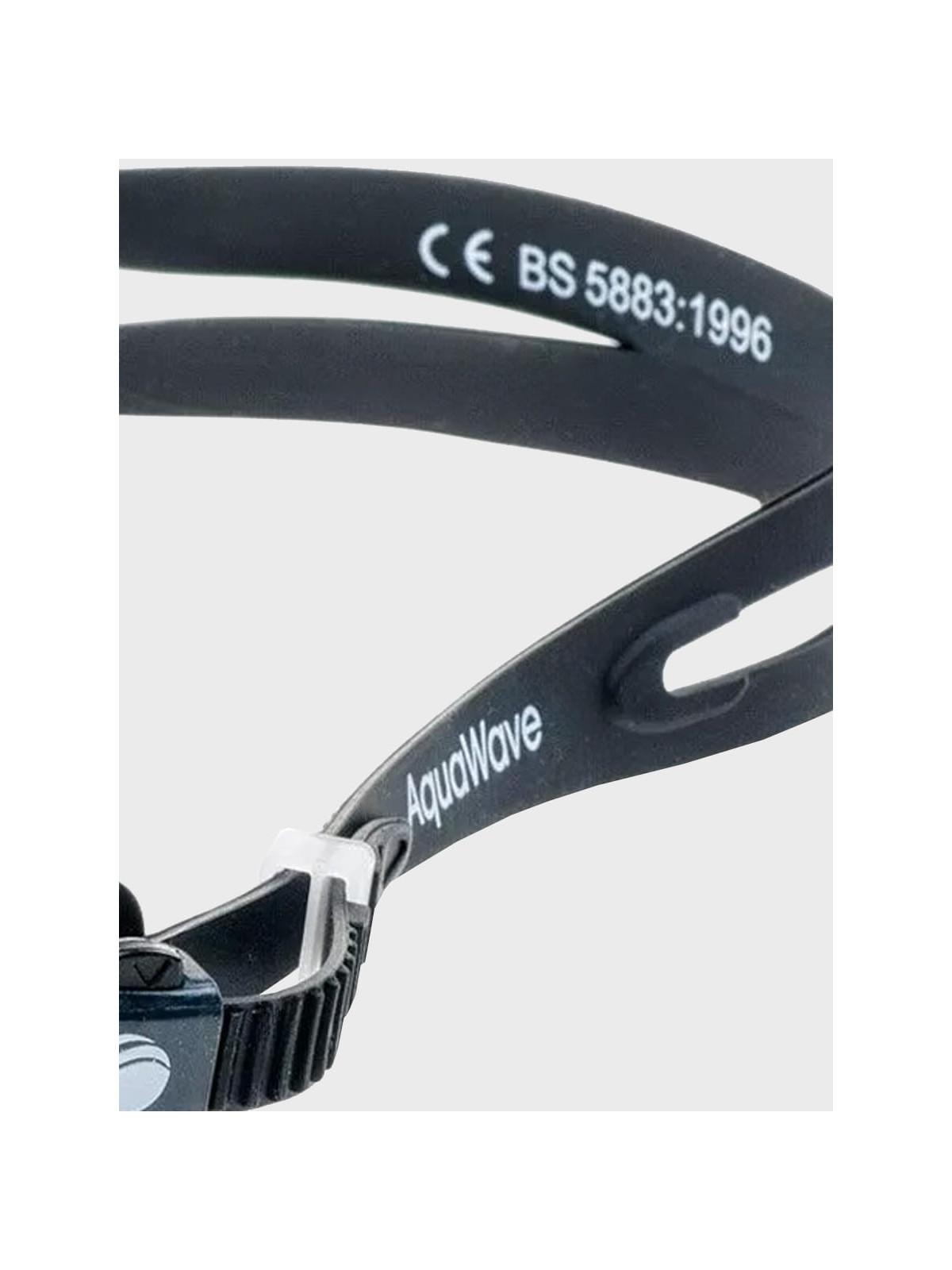 AQUAWAVE OKULARY DO PŁYWANIA VIPER CZARNO/CZERWONE