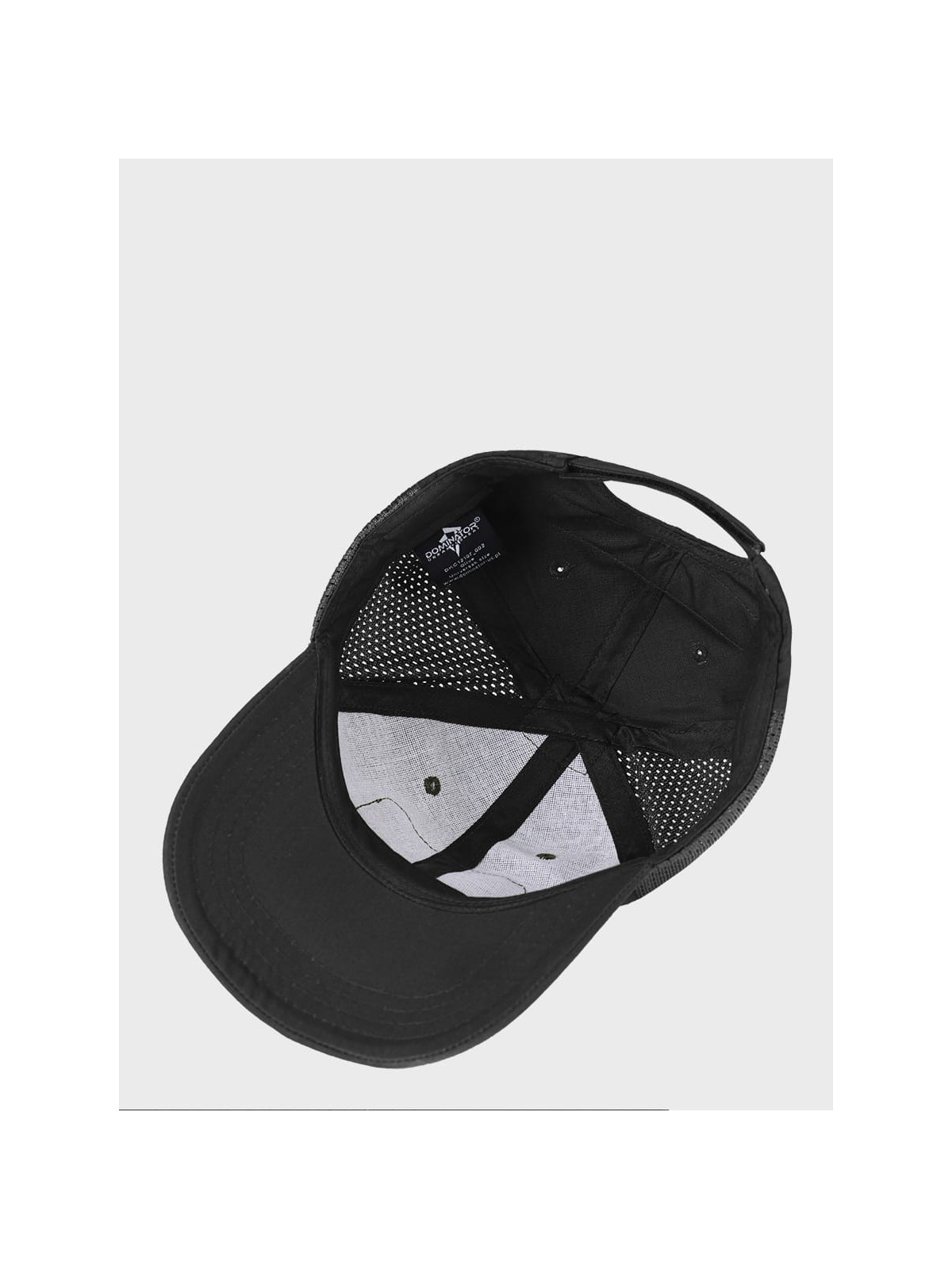 DOMINATOR URBAN COMBAT CZAPKA Z DASZKIEM BEJSBOLÓWKA  VENT RIP-STOP CZARNA