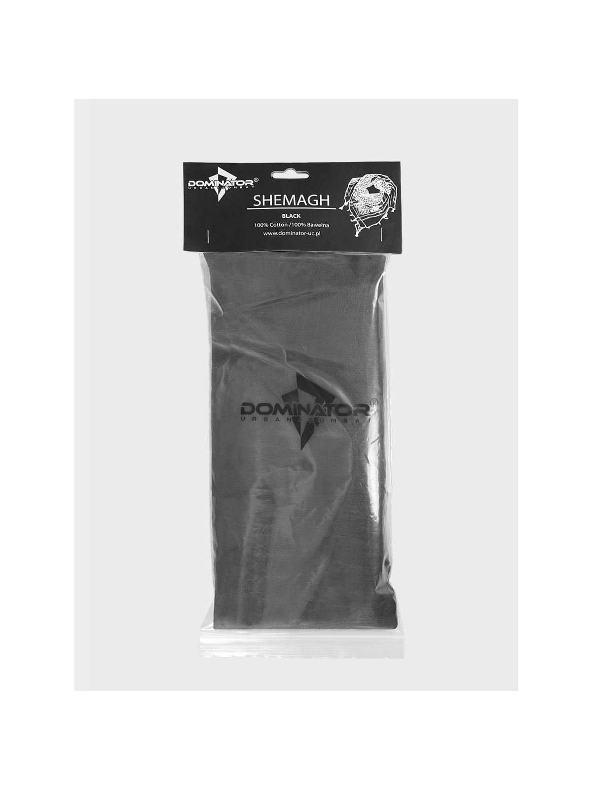 DOMINATOR URBAN COMBAT CHUSTA ARAFATKA KEFIJA 100CM X 100CM CZARNA