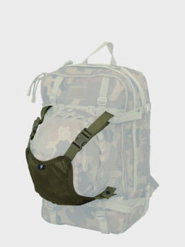 DOMINATOR URBAN COMBAT Uchwyt na hełm kask ochronny karimatę śpiwór noszak ranger green