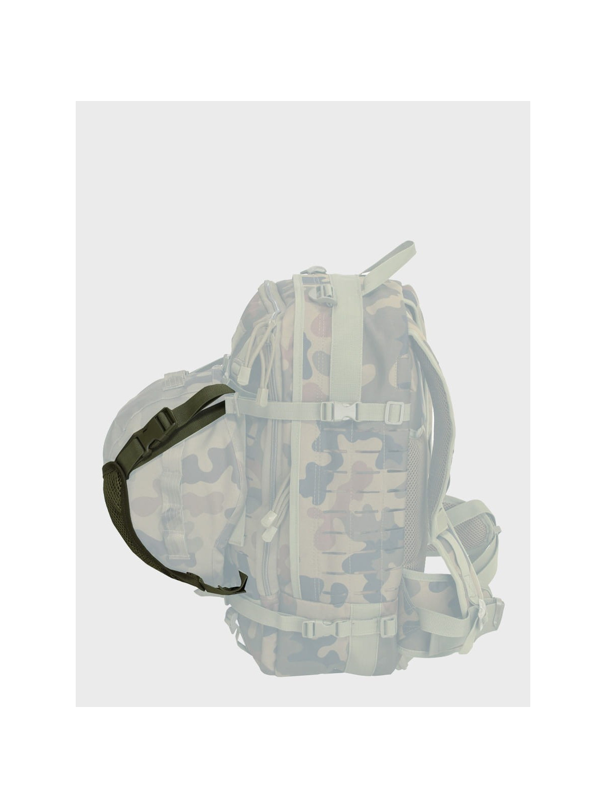 DOMINATOR URBAN COMBAT Uchwyt na hełm kask ochronny karimatę śpiwór noszak ranger green