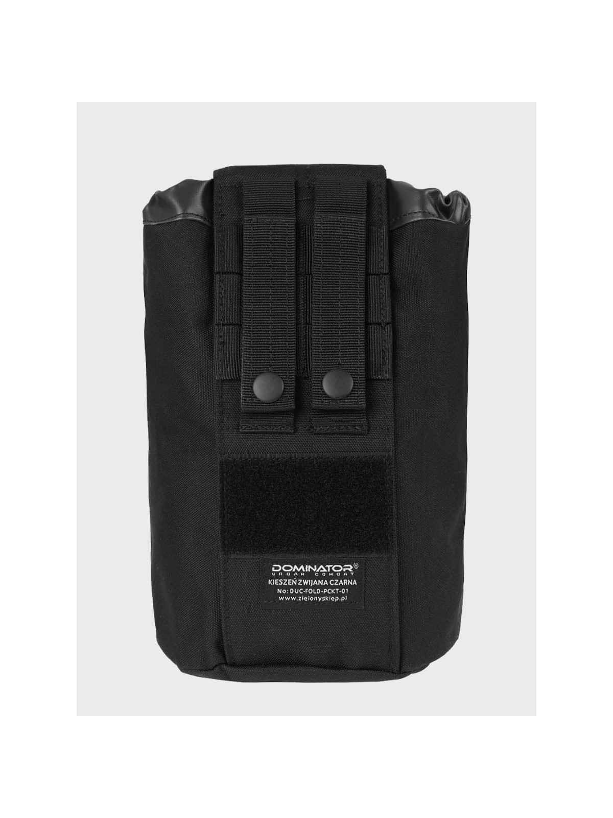 DOMINATOR URBAN COMBAT TORBA ZRZUTOWA NA MAGAZYNKI ZWIJANA PCKT-01 CZARNA