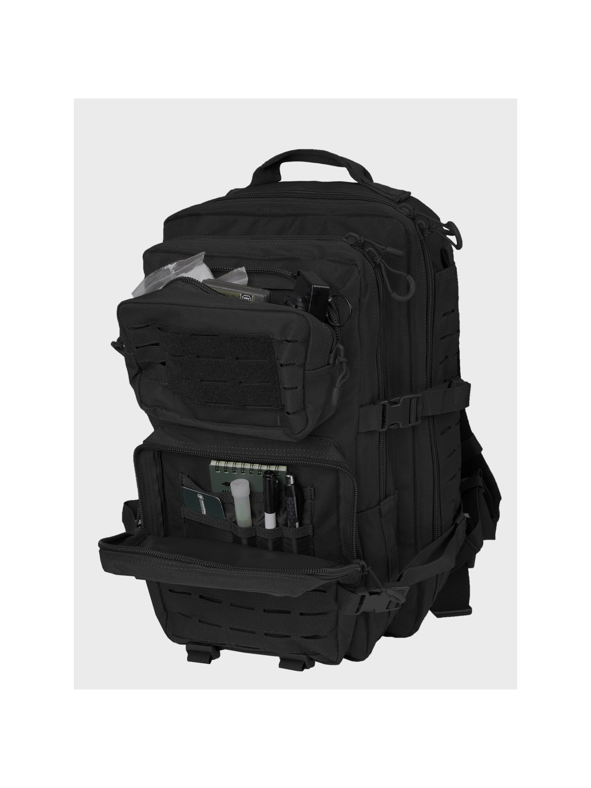 DOMINATOR URBAN COMBAT Plecak wojskowy Warrior laser cut 36L Molle Velcro czarny