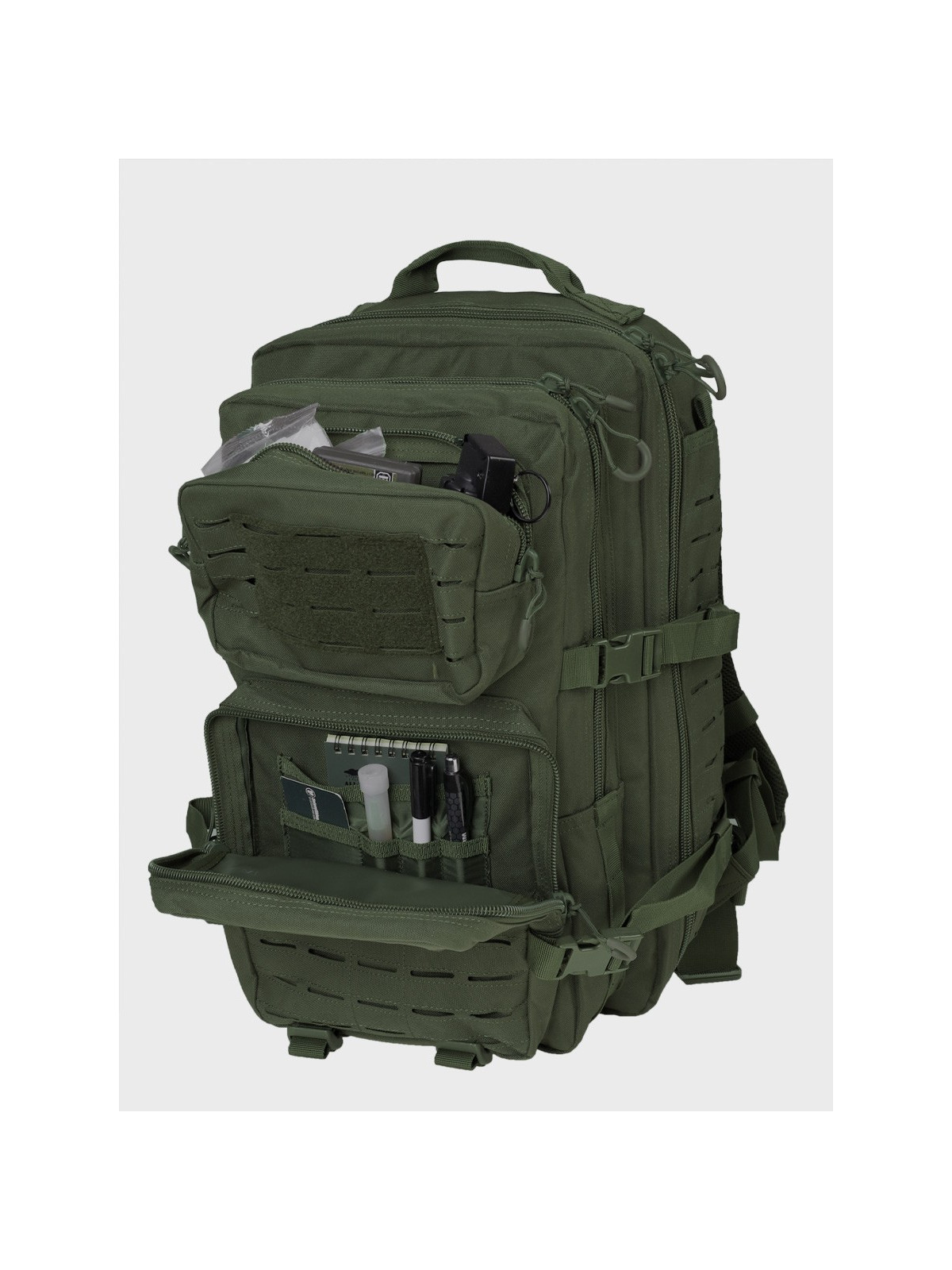 DOMINATOR URBAN COMBAT Plecak wojskowy Warrior laser cut 36L Molle Velcro oliwkowy