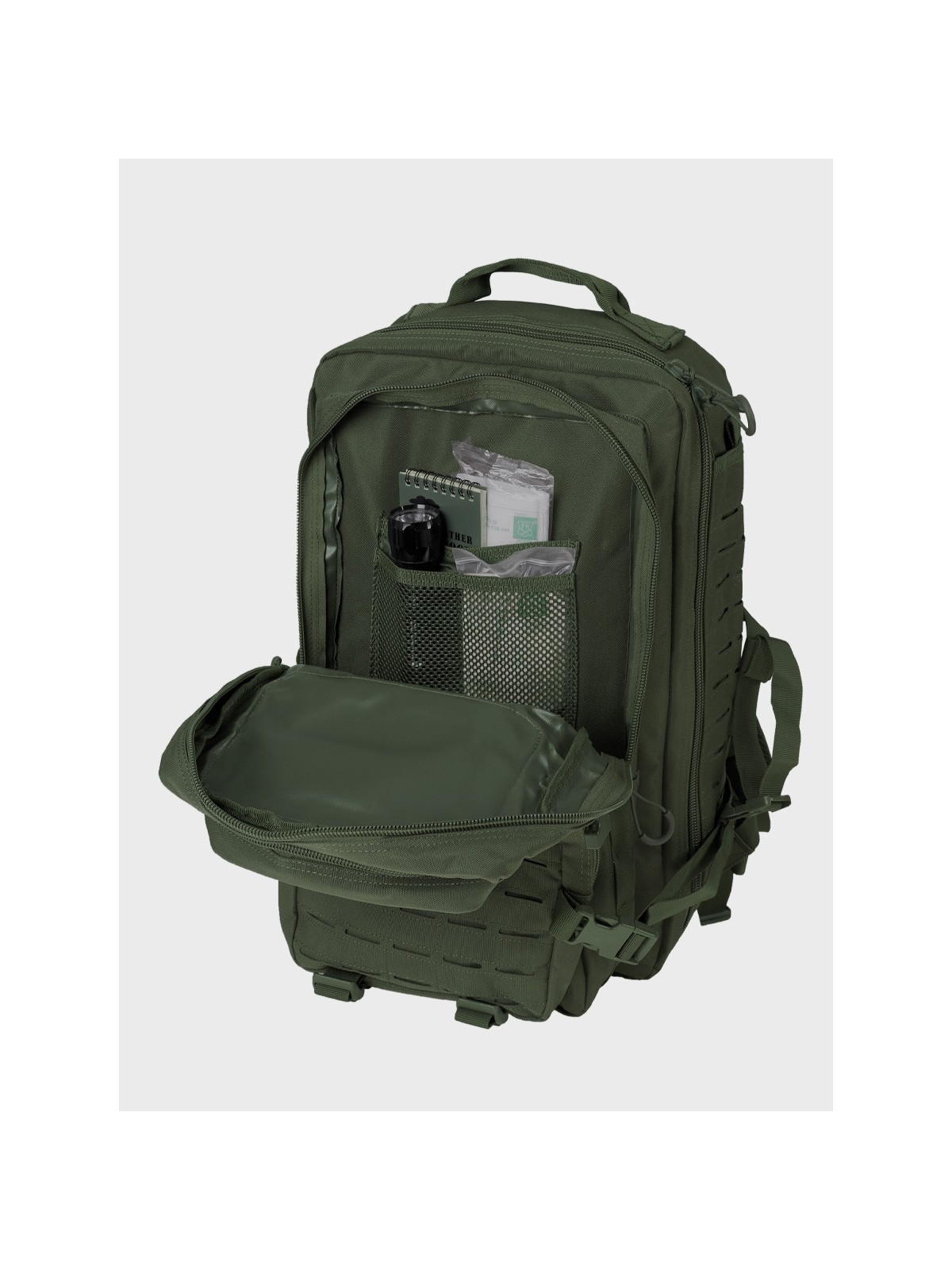 DOMINATOR URBAN COMBAT Plecak wojskowy Warrior laser cut 36L Molle Velcro oliwkowy