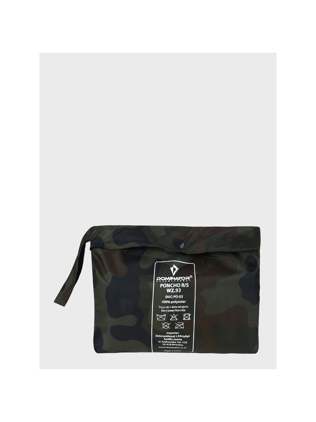 DOMINATOR URBAN COMBAT Peleryna przeciwdeszczowa ponczo Rip-Stop WZ.93