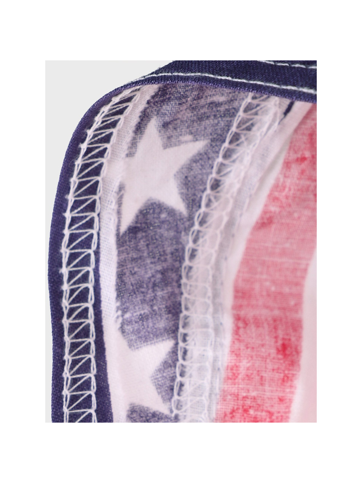 FOSTEX GARMENTS Chusta bandana bandama czapka Headwrap red/white striper