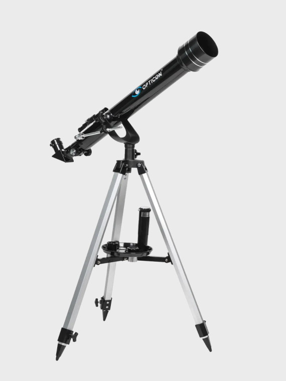 OPTICON Teleskop Astronomiczny Phobos 60F700 z Adapterem na Telefon i Pokrowcem Czarny