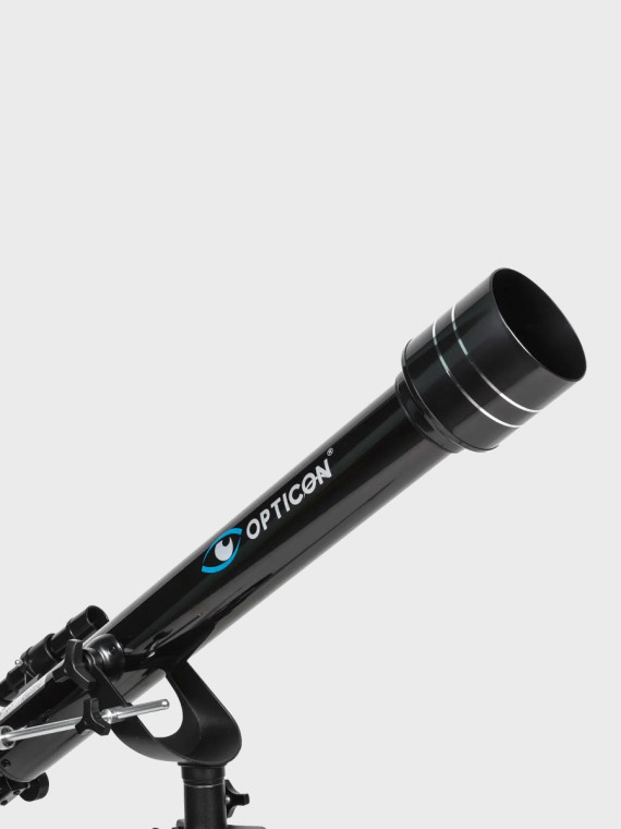 OPTICON Teleskop Astronomiczny Phobos 60F700 z Adapterem na Telefon i Pokrowcem Czarny