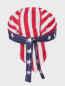 FOSTEX GARMENTS Chusta bandana bandama czapka Headwrap red/white striper