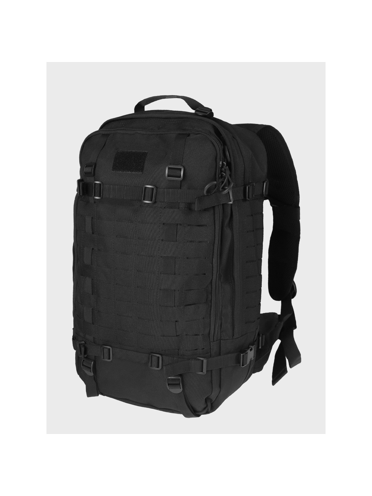 DOMINATOR URBAN COMBAT PLECAK WOJSKOWY TAKTYCZNY DEFENDER LASER CUT 45L CZARNY