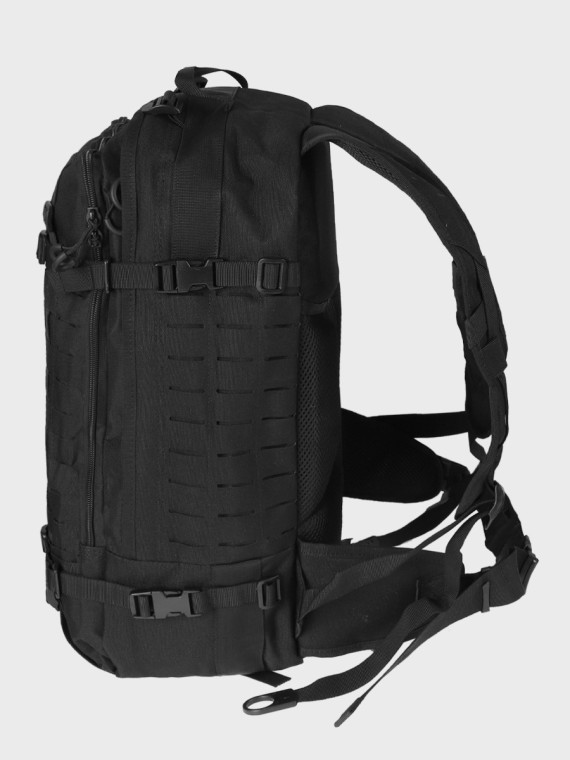 DOMINATOR URBAN COMBAT PLECAK WOJSKOWY TAKTYCZNY DEFENDER LASER CUT 45L CZARNY
