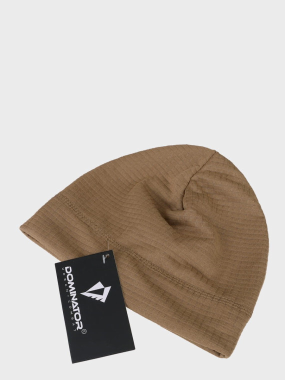 DOMINATOR URBAN COMBAT CZAPKA TERMOAKTYWNA QUICK DRY MICROFLEECE TAN