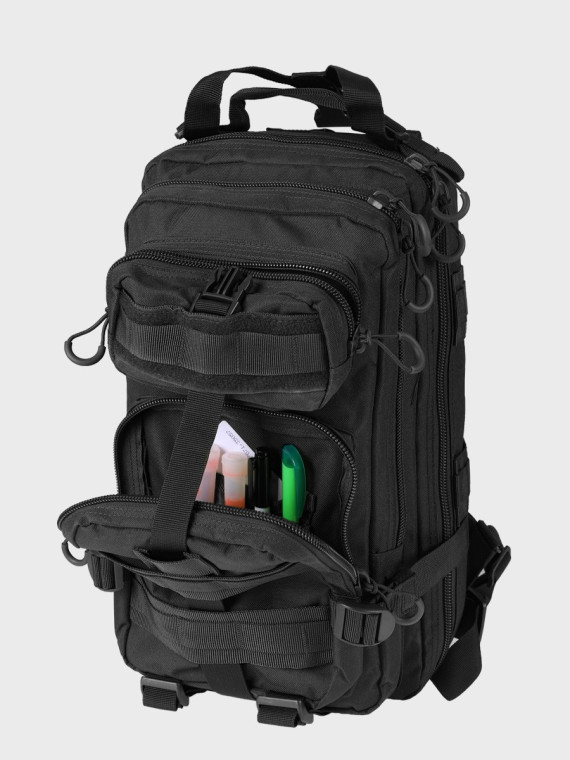 DOMINATOR URBAN COMBAT Plecak wojskowy taktyczny Shadow 30L czarny