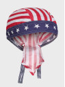 FOSTEX GARMENTS Chusta bandana bandama czapka Headwrap red/white striper
