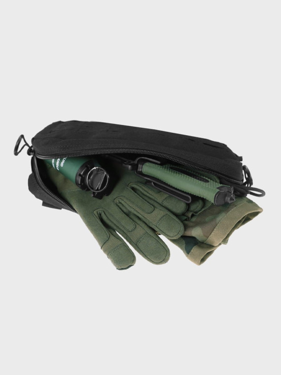 DOMINATOR URBAN COMBAT ŁADOWNICA POZIOMA CARGO MOLLE CZARNA