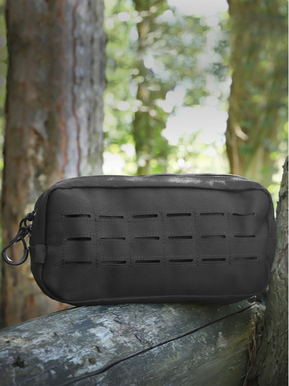 DOMINATOR URBAN COMBAT ŁADOWNICA POZIOMA CARGO MOLLE CZARNA
